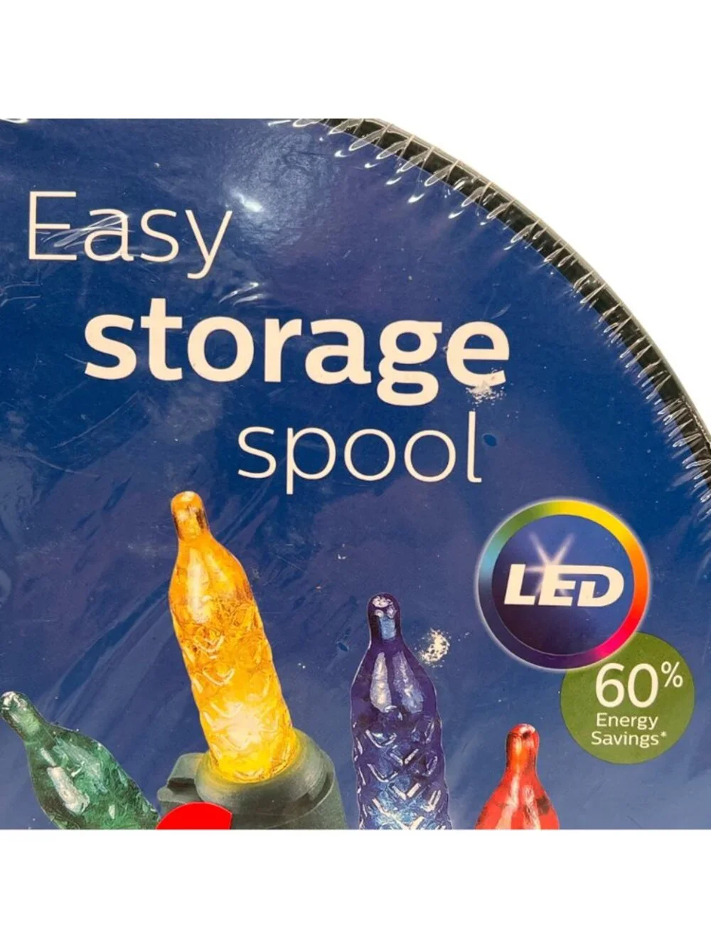 Philips 250 Mini LED Lights Multi-Color Indoor/Outdoor 62 Ft Easy Storage Spool